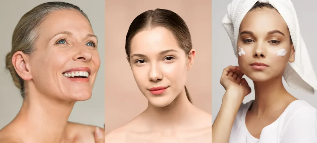 Proper care according to skin type