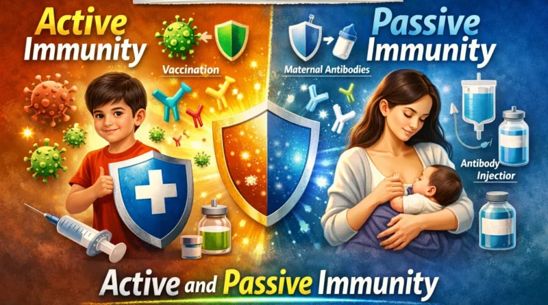 Active and Passive immunity