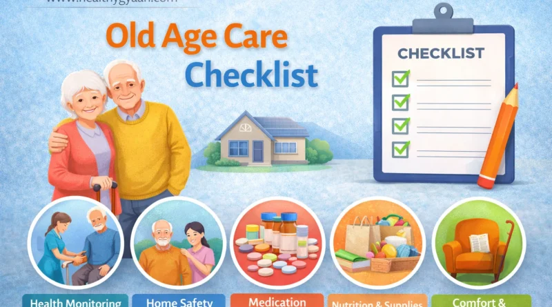 Old age care Checklist
