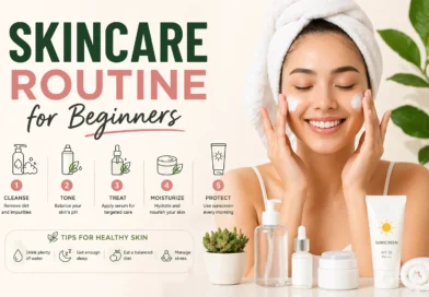 Skincare routine for beginners