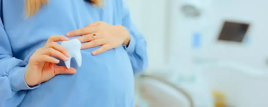 Special dental care for pregnant mothers