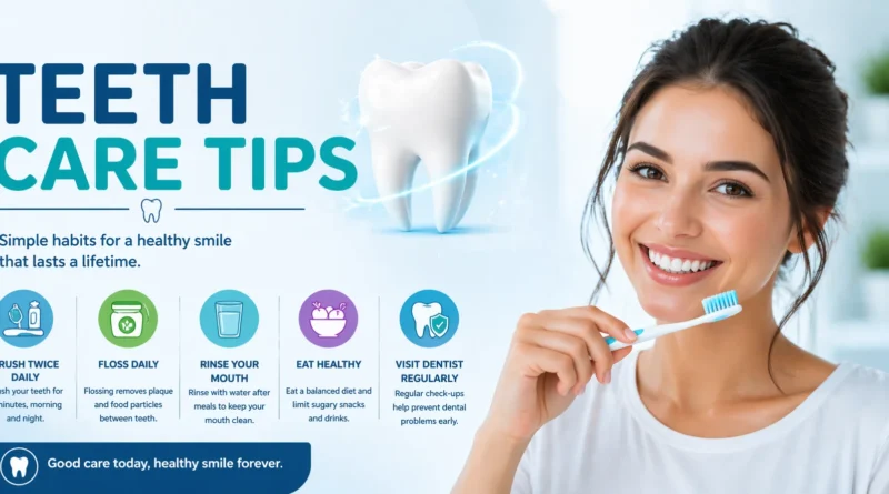 Teeth care tips