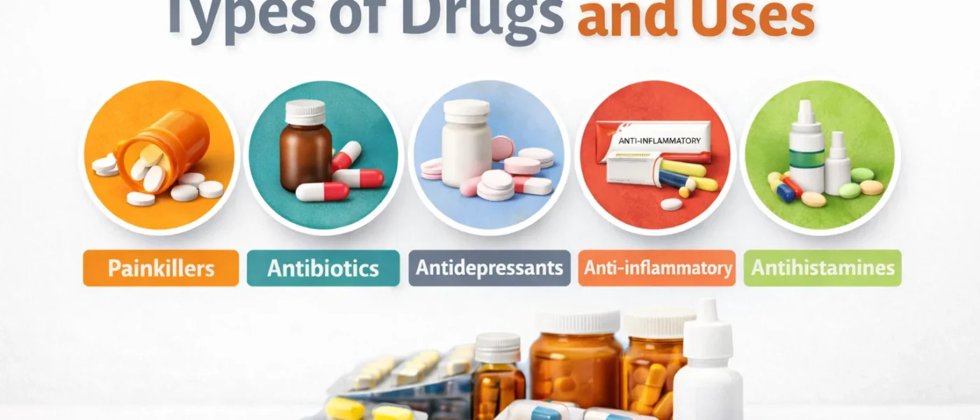 Types of drugs and uses