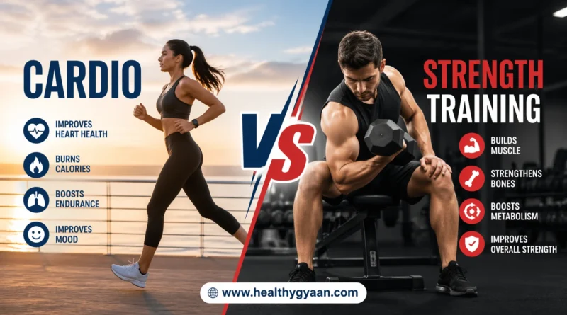 cardio vs strength training