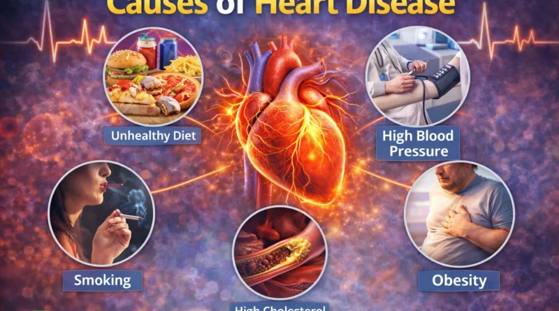causes of heart disease