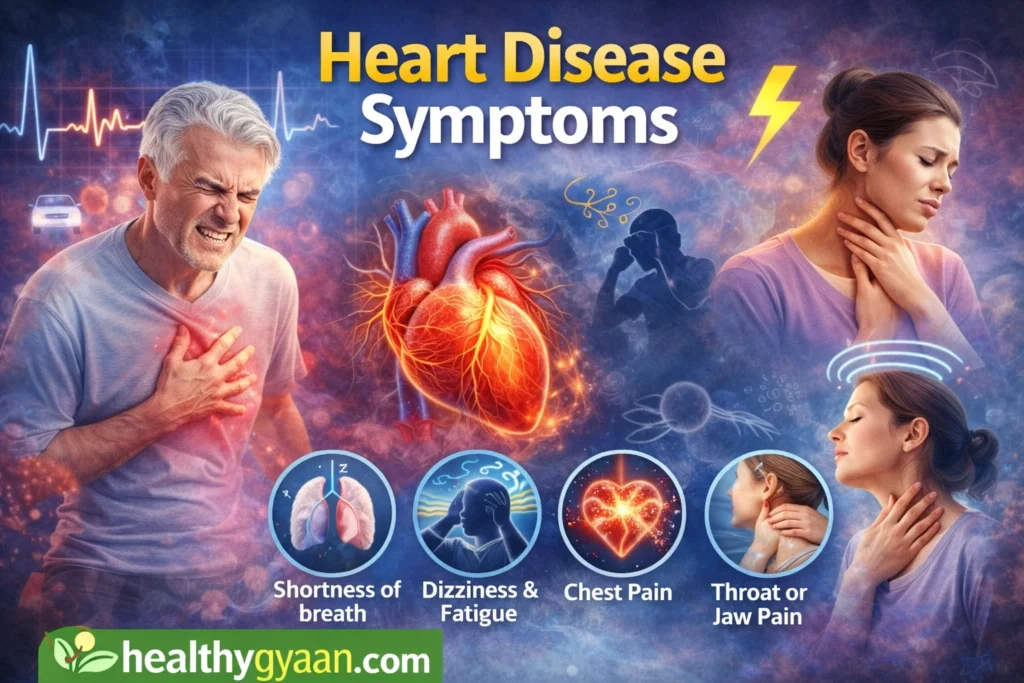 heart disease symptoms