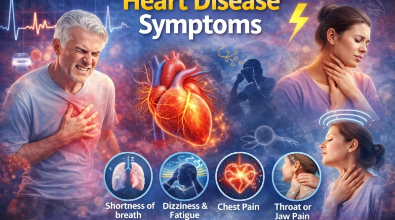 heart disease symptoms