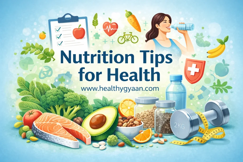 ​Nutrition tips for health