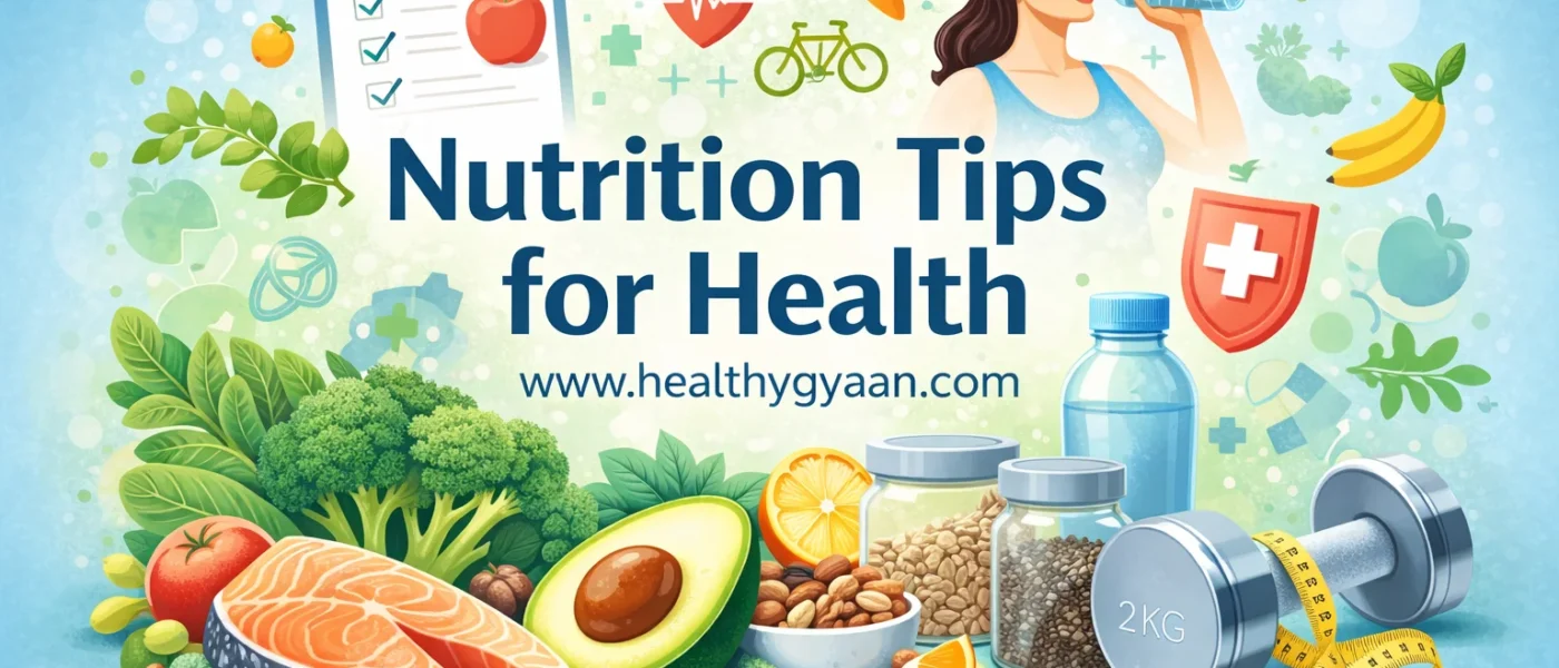 ​Nutrition tips for health