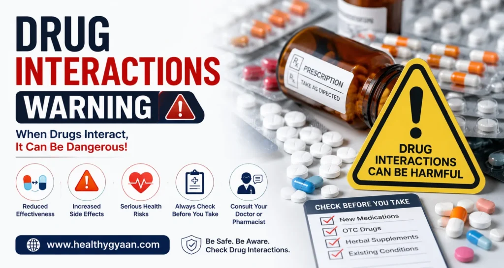Drug interactions warning
