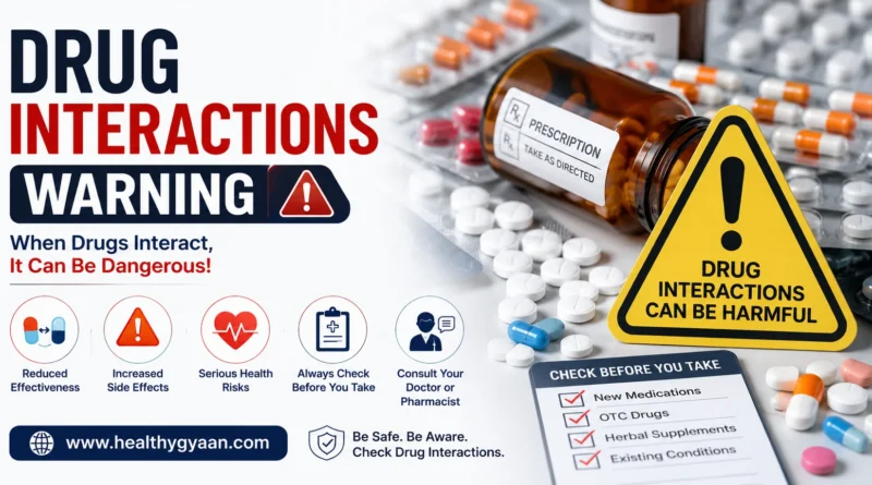 Drug interactions warning