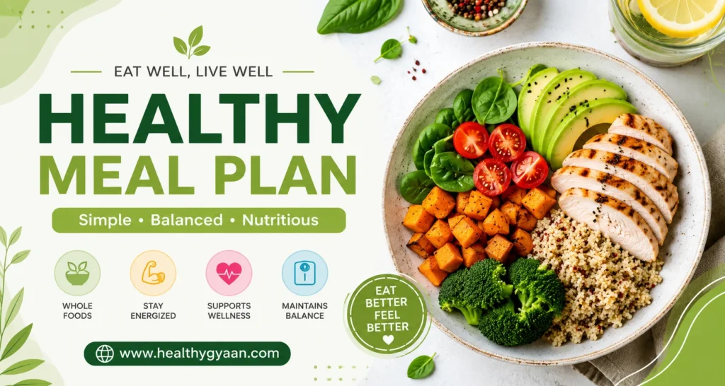 Healthy meal plan