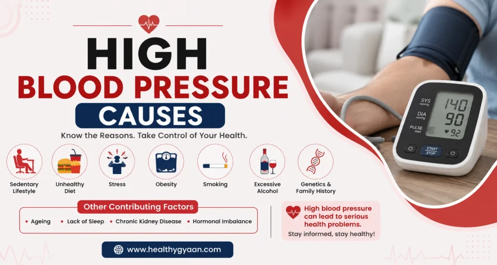 High blood pressure causes