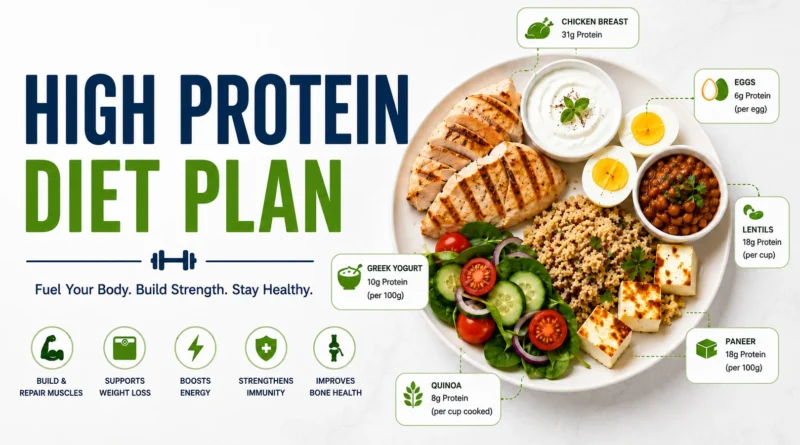 High protein diet plan