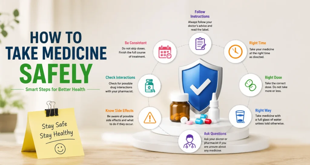 How to take medicine safely