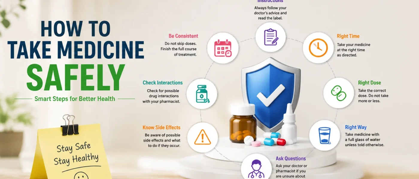 How to take medicine safely
