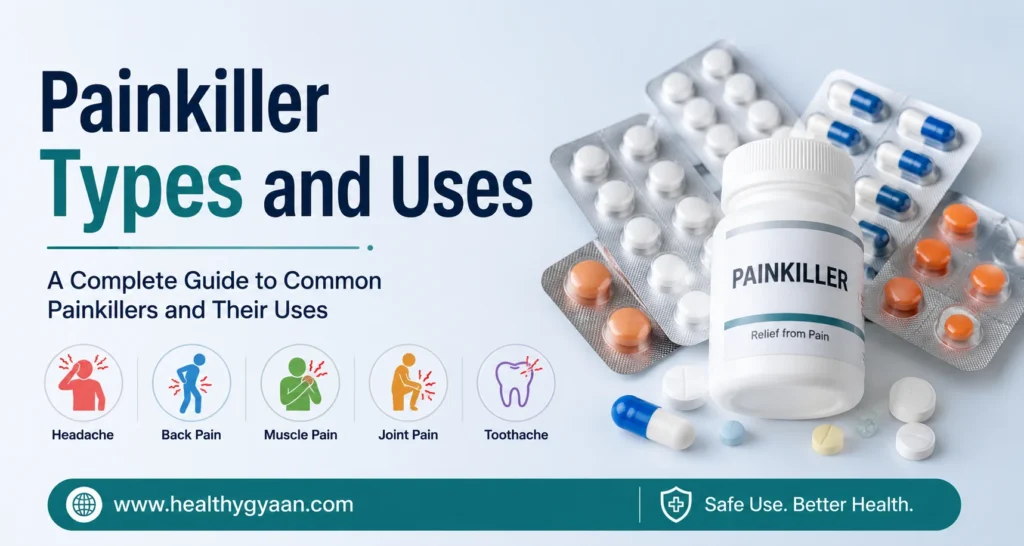 Painkiller types and uses