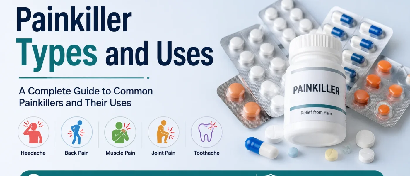 Painkiller types and uses