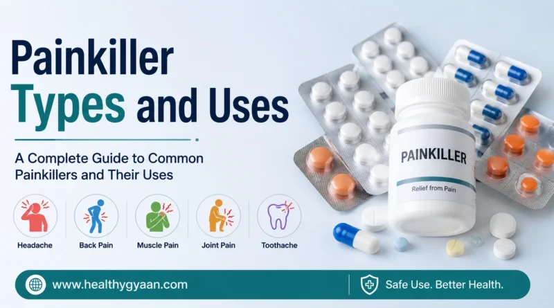 Painkiller types and uses