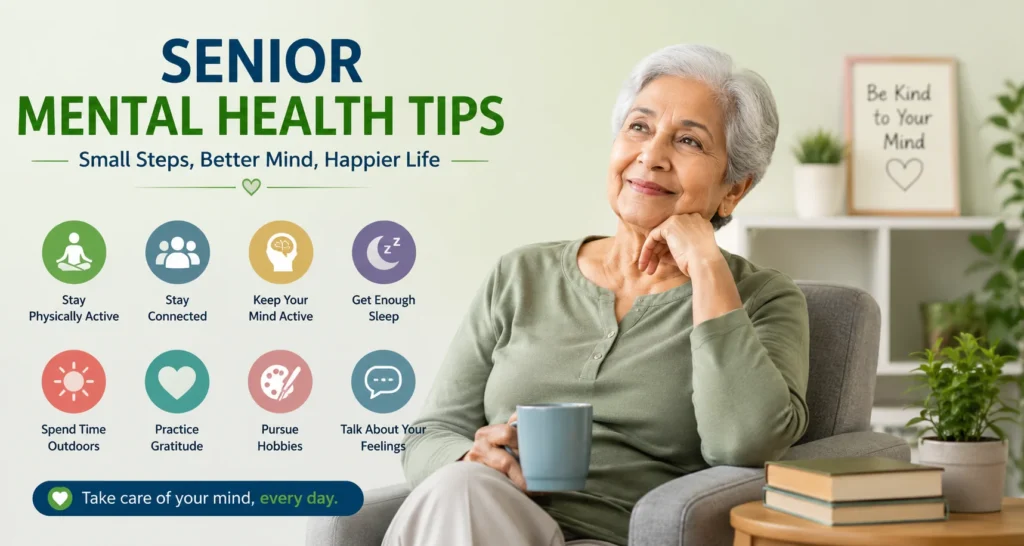 Senior mental health tips