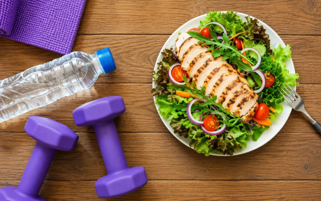 relationship between food and exercise