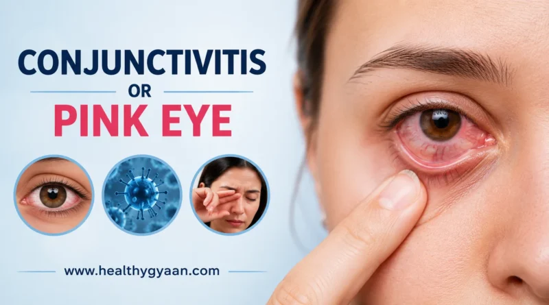 Conjunctivitis or pink eye