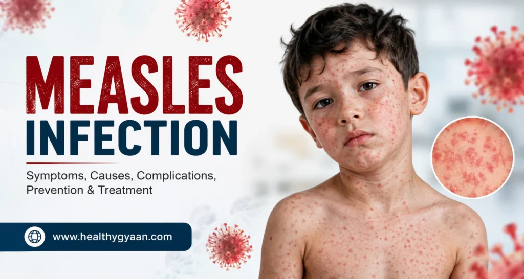 Measles infection
