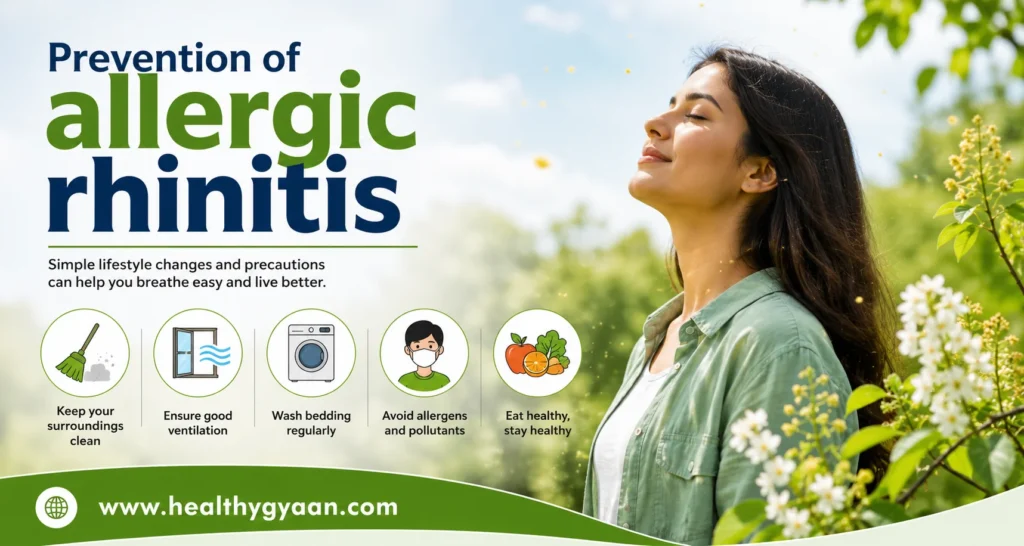 Prevention of allergic rhinitis