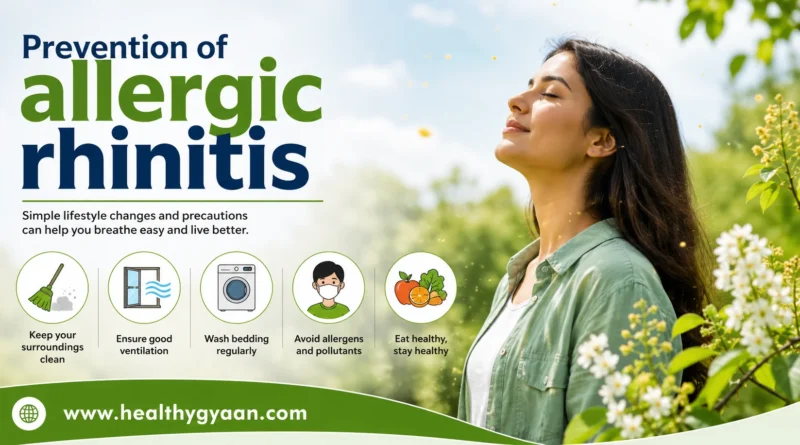 Prevention of allergic rhinitis