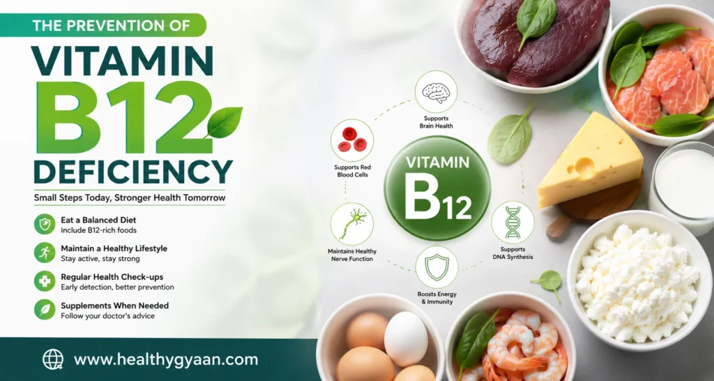 The prevention of vitamin B 12 deficiency
