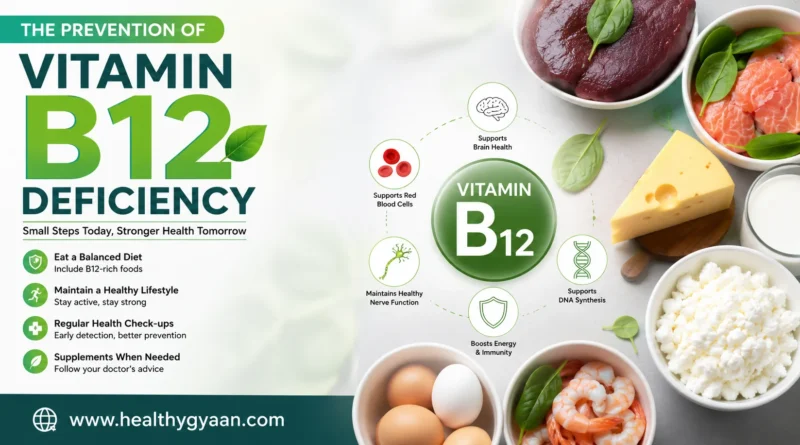 The prevention of vitamin B 12 deficiency